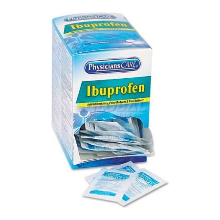 Acme United PhysiciansCare 90109 Ibuprofen Pain Reliever, 125 Doses 90109